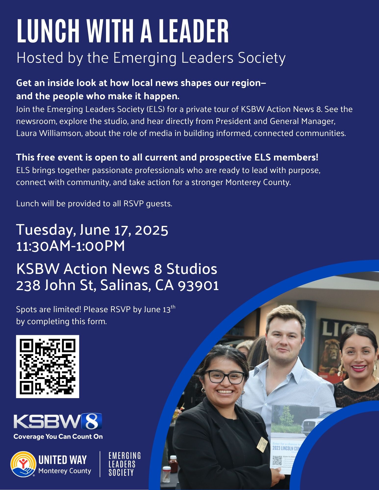 ELS Lunch with a Leader KSBW