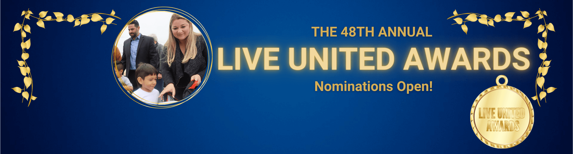 2024 Live United Awards Banner